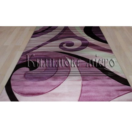 Synthetic runner carpet Exellent Carving 2892A lilac-lilac - высокое качество по лучшей цене в Украине.