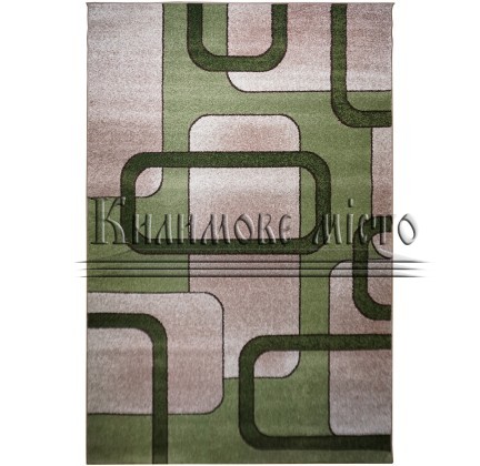 Synthetic runner carpet KIWI 02574E L.Green/D.Brown - высокое качество по лучшей цене в Украине.
