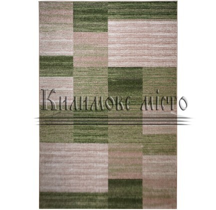 Синтетическая ковровая дорожка KIWI 02608A Beige/L.Green - высокое качество по лучшей цене в Украине.