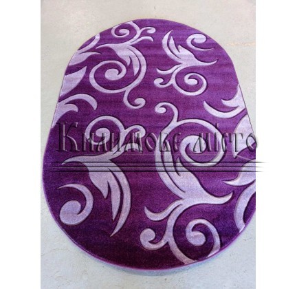 Synthetic carpet Legenda 0391 violet - высокое качество по лучшей цене в Украине.