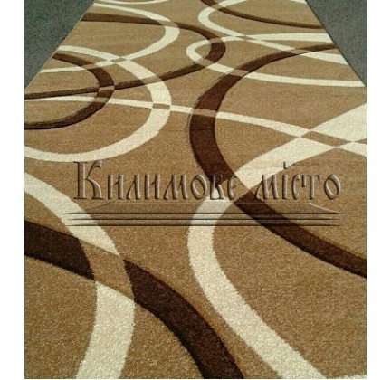Synthetic runner carpet Legenda 0353 beige - высокое качество по лучшей цене в Украине.
