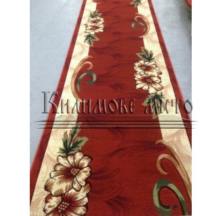 Synthetic runner carpet Liliya 0571 terra - высокое качество по лучшей цене в Украине.