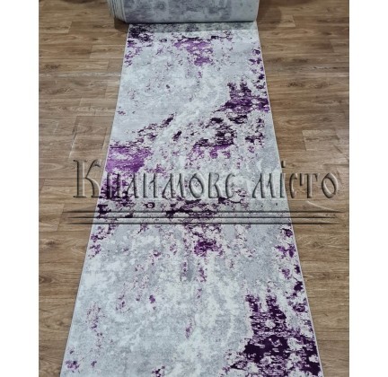 Синтетичена килимова доріжка MODA 04591A LILAC/L.GREY - высокое качество по лучшей цене в Украине.