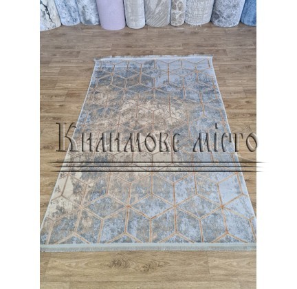 Synthetic carpet MODA 5503 GOLD/GREY - высокое качество по лучшей цене в Украине.