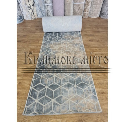 Synthetic carpet runner MODA 5503 CREAM / L. GREY - высокое качество по лучшей цене в Украине.