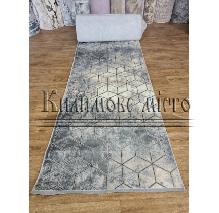 Синтетическая ковровая дорожка MODA 5503 L.BLUE/D.GREY - высокое качество по лучшей цене в Украине.