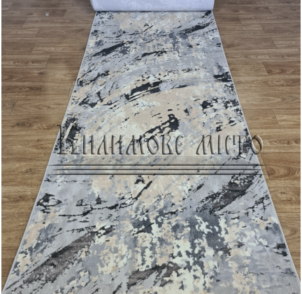 Синтетическая ковровая дорожка MODA 4576 BEIGE / L.GREY - высокое качество по лучшей цене в Украине.