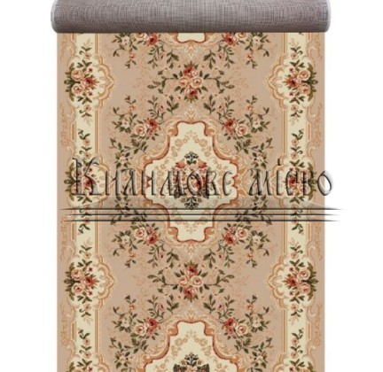 Синтетична килимова доріжка Selena / Lotos 570-100 beige - высокое качество по лучшей цене в Украине.
