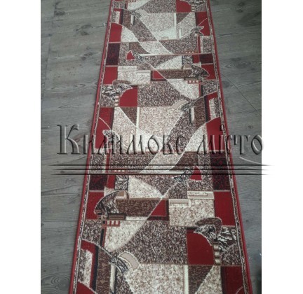 Синтетична килимова доріжка Silver  / Gold Rada 335-22 red - высокое качество по лучшей цене в Украине.