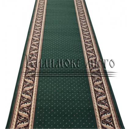 The runner carpet Silver / Gold Rada 362-32 green rulon - высокое качество по лучшей цене в Украине.