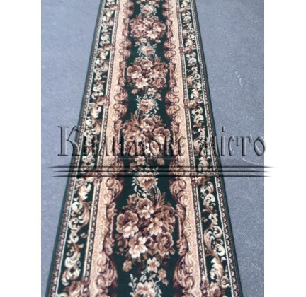 Synthetic runner carpet Silver  / Gold Rada 235-32 Buket green - высокое качество по лучшей цене в Украине.
