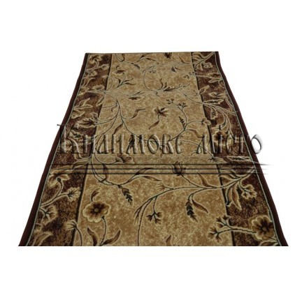 Synthetic runner carpet Silver  / Gold Rada 171-123 beige - высокое качество по лучшей цене в Украине.