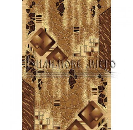 Synthetic runner carpet Silver  / Gold Rada 319-12 beige - высокое качество по лучшей цене в Украине.