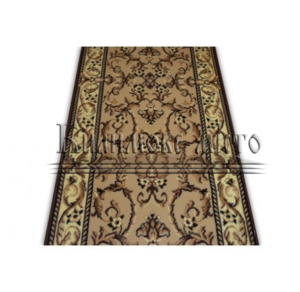 Synthetic runner carpet Silver  / Gold Rada 350-123 beige - высокое качество по лучшей цене в Украине.