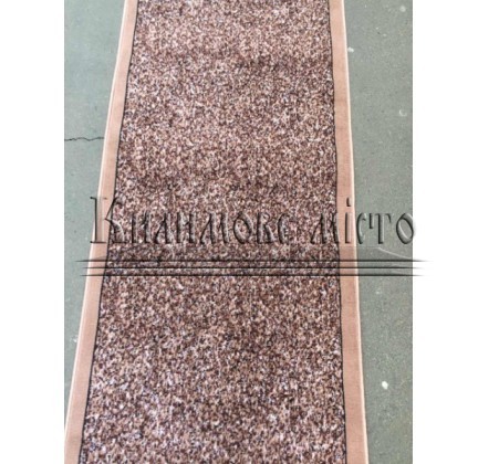 Synthetic runner carpet Silver bezkanta brown - высокое качество по лучшей цене в Украине.