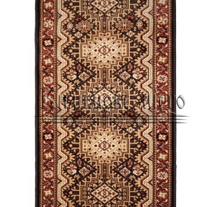 Synthetic runner carpet Standard Remo dark brown - высокое качество по лучшей цене в Украине.