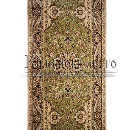 Synthetic runner carpet Standard Topaz Grreen Rulon - высокое качество по лучшей цене в Украине.