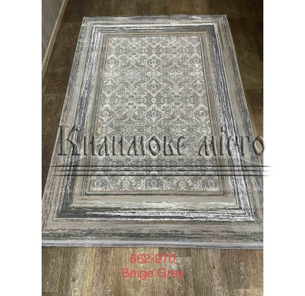 Синтетичний килим VIVALDI O0662 970 BEIGE GREY - высокое качество по лучшей цене в Украине.
