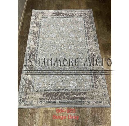 Синтетичний килим VIVALDI O0664 970 BEIGE GREY - высокое качество по лучшей цене в Украине.