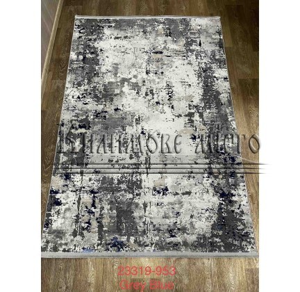 Synthetic carpet VIVALDI 23319 953 Grey-Blue - высокое качество по лучшей цене в Украине.