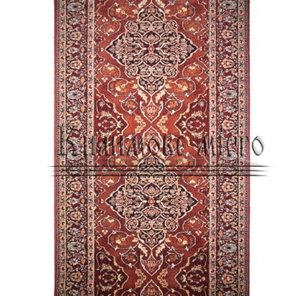 Wool runner carpet ISFAHAN Leyla ruby - высокое качество по лучшей цене в Украине.