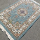 Иранский ковер Shah Kar Collection (Y-009/8060 blue) - высокое качество по лучшей цене в Украине изображение 3.
