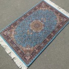 Іранський килим Silky Collection (D-015/1069 blue) - Висока якість за найкращою ціною в Україні зображення 2.