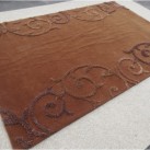 Шерстяной ковер Bari 845-002 brown - высокое качество по лучшей цене в Украине изображение 3.