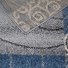 Синтетична килимова доріжка AQUA 02578B BLUE/L.GREY - Висока якість за найкращою ціною в Україні зображення 3.
