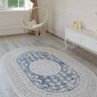 Акриловий килим Vals W2328C Blue-Ivory - Висока якість за найкращою ціною в Україні зображення 4.