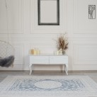 Акриловий килим Vals W2328C Blue-Ivory - Висока якість за найкращою ціною в Україні зображення 6.