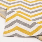 Синтетичний килим ALMINA 131700 grey/yellow - Висока якість за найкращою ціною в Україні зображення 2.