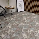 Синтетический ковер ALMINA 118595 8-grey/blue - высокое качество по лучшей цене в Украине изображение 2.