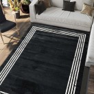 Бамбуковий килим COUTURE 0870A , BLACK - Висока якість за найкращою ціною в Україні зображення 2.