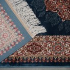 Високощільний килим Bamboo 4583B Blue-Cream - Висока якість за найкращою ціною в Україні зображення 2.