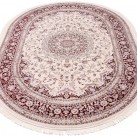 Високощільний килим Esfahan 4878A ivory-d.red - Висока якість за найкращою ціною в Україні зображення 5.