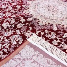 Високощільний килим Esfahan 7786A d.red-ivory - Висока якість за найкращою ціною в Україні зображення 2.