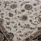 Високощільний килим Esfahan 8942A ivory-black - Висока якість за найкращою ціною в Україні зображення 4.