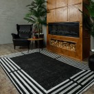 Високощільний килим Taboo PLUS AF48E black/grey - Висока якість за найкращою ціною в Україні зображення 2.