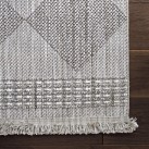 Безворсовий килим AGRA EO61A l.grey/white - Висока якість за найкращою ціною в Україні зображення 2.