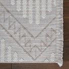 Безворсовий килим AGRA EN18A l.grey/beige - Висока якість за найкращою ціною в Україні зображення 2.