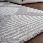 Безворсовий килим AGRA EN18A l.grey/beige - Висока якість за найкращою ціною в Україні зображення 4.