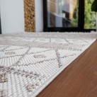 Безворсовий килим AGRA EN76A white/beige - Висока якість за найкращою ціною в Україні зображення 3.