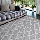 Безворсовий килим AGRA ER21B white/l.grey - Висока якість за найкращою ціною в Україні зображення 3.