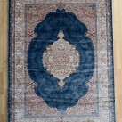 Бамбуковый ковер ELEXUS HEREKE YY081 KOYU NAVI - высокое качество по лучшей цене в Украине изображение 5.