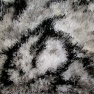 Високоворсний килим 3D Polyester B111 GREY-BLACK - Висока якість за найкращою ціною в Україні зображення 2.