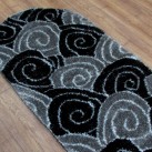 Високоворсний килим 3D Polyester B113 BLACK-GREY - Висока якість за найкращою ціною в Україні зображення 3.
