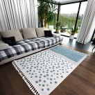 Дитячий килим BILBAO KIDS GD57A white/blue - Висока якість за найкращою ціною в Україні зображення 2.