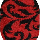 Высоковорсный ковер Loca  9161A RED - высокое качество по лучшей цене в Украине изображение 2.