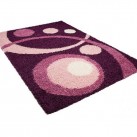 Високоворсний килим Loca 9197A D.PURPLE - Висока якість за найкращою ціною в Україні зображення 2.